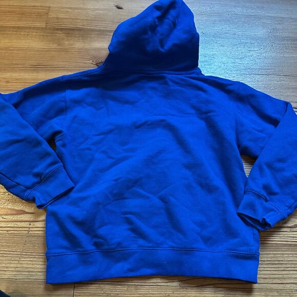 Smart Blanks Boston Red Socks blue logo hooded sweatshirt SIZE L - Picture 4 of 4
